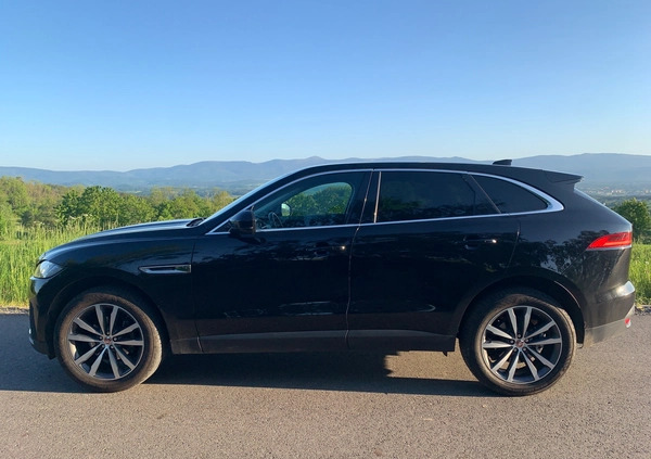 Jaguar F-Pace cena 117000 przebieg: 110000, rok produkcji 2018 z Wrocław małe 154